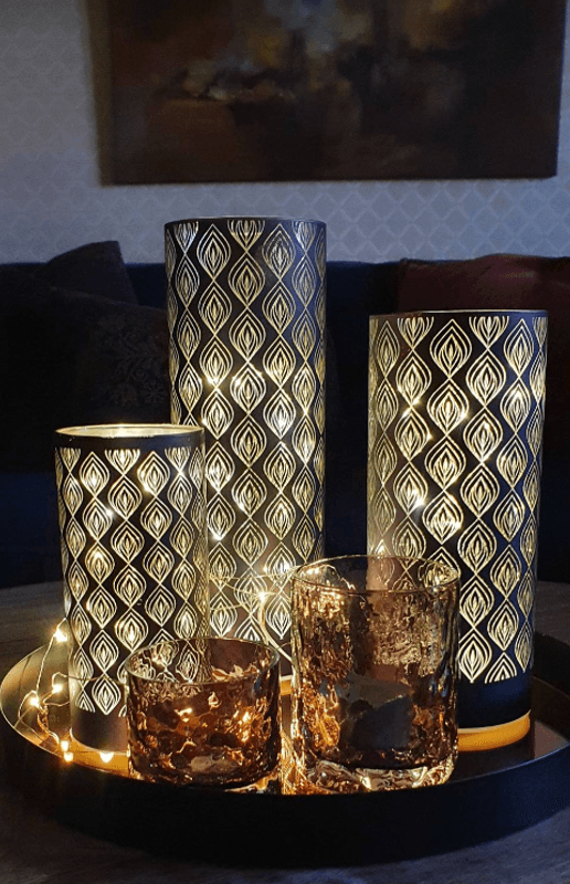 Lyslykt led Orientalsk liten