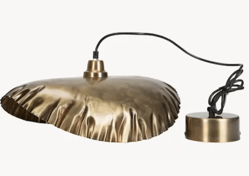 Taklampe antikk messing