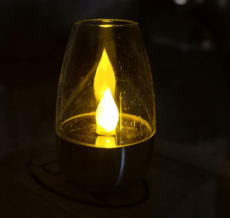 Solcellelampe mini
