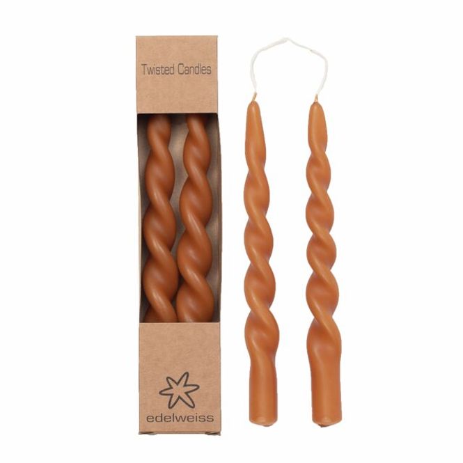 Hovedbilde Lys twisted ginger 2pk