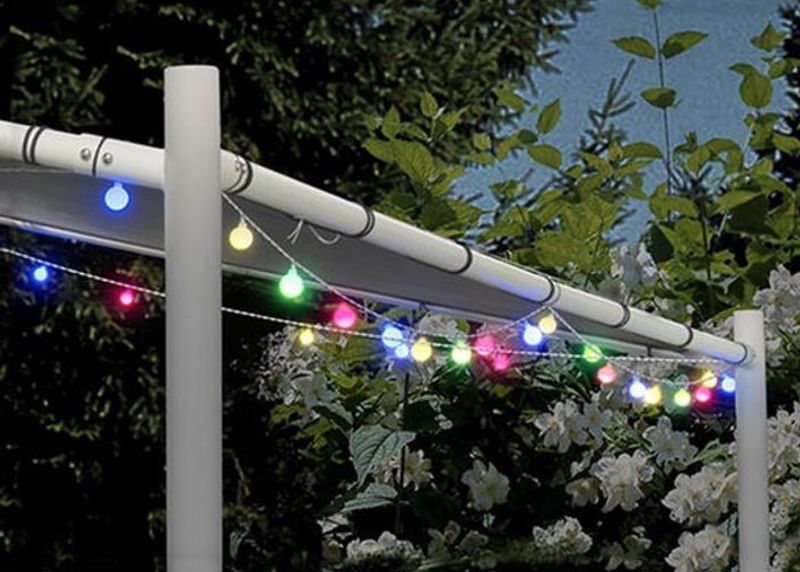 Lyslenke 80 Ledlys multifarge