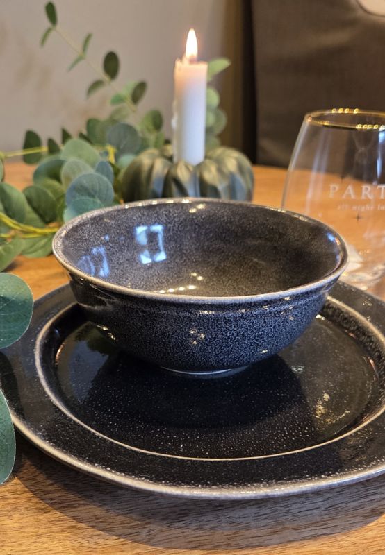 Frokosttallerken Antique Black