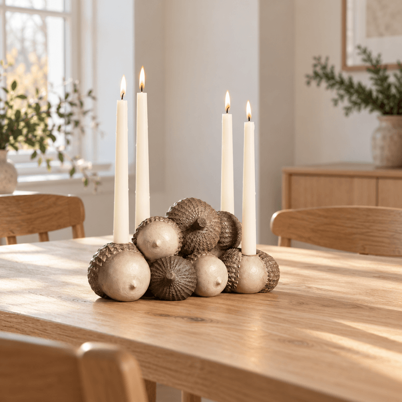 Adventsstake eikenøtt